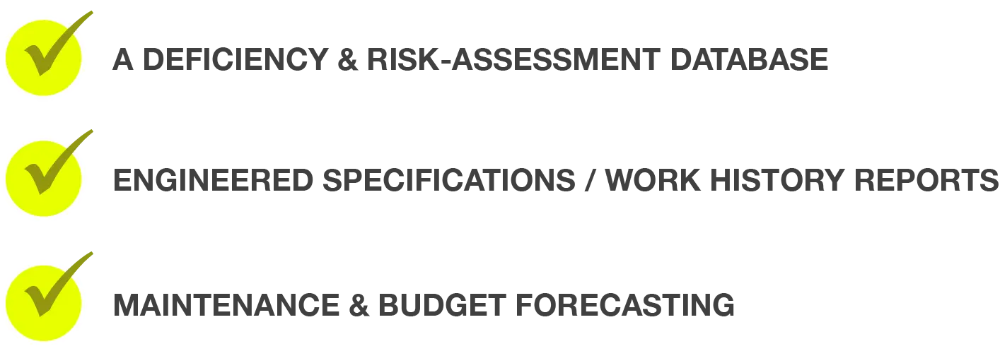 ICC Building Engineering spaces - checklist