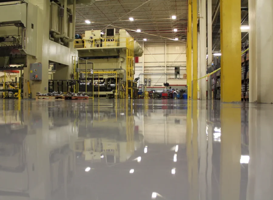 ICC Industrial application - epoxy flooring